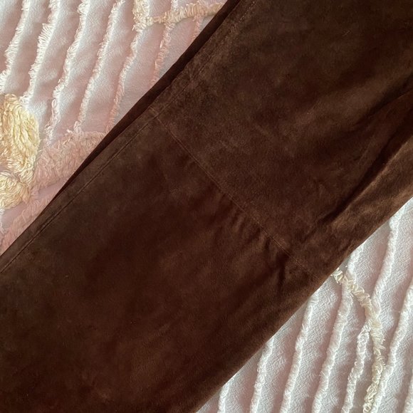 Brown Velvet Pants lord and taylor 4 - Picture 4 of 4